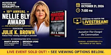 Celebrating Courage in Journalism: Honoring Julie K. Brown