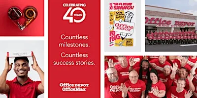 Office Depot 40th Anniversary Customer Appreciation Event