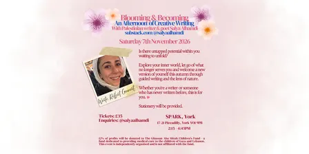 Blooming & Becoming - An Afternoon  of Creative Writing
