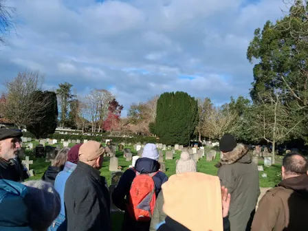 Guided Tour of the exotic tree collection at Canterbury Cemetery