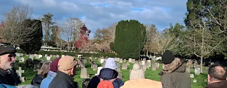 Guided Tour of the exotic tree collection at Canterbury Cemetery