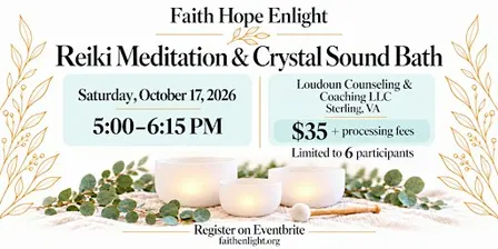 Reiki Meditation and Crystal Sound Bath
