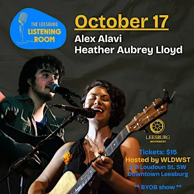 Leesburg Listening Room: Alex Alavi and Heather Aubrey Lloyd