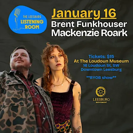 Leesburg Listening Room: Brent Funkhouser and Mackenzie Roark