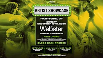 ARTIST SHOWCASE - Hartford, CT