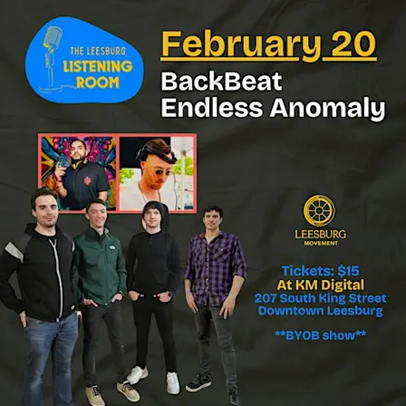 Leesburg Listening Room: BackBeat and Endless Anomaly