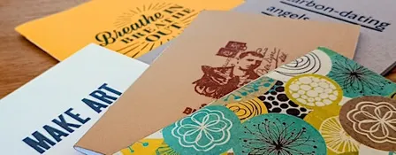 Mindful Making: Pamphlet-stitched Notebooks