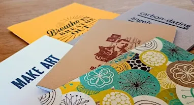 Mindful Making: Pamphlet-stitched Notebooks