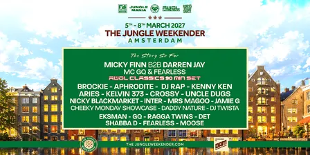 The Jungle Weekender - Amsterdam 2027