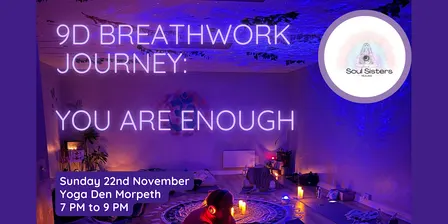 9D Breathwork & Energy Healing: You are Enough