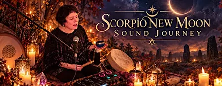 Scorpio New Moon Sound Journey in Glastonbury
