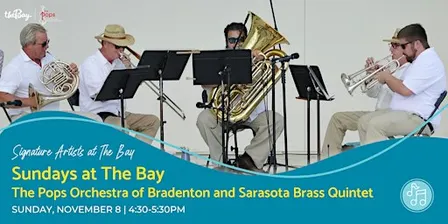 Sundays at The Bay featuring The Pops Orchestra Brass Quintet