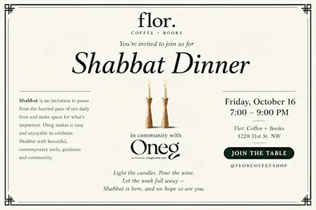 Shabbat Dinner at Flor