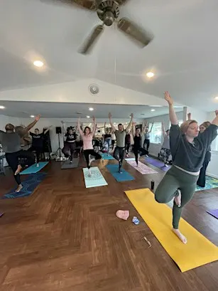 Stretch, Sip & Shop