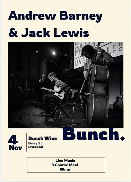 An evening of live music, food and wine.