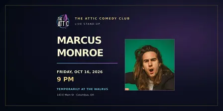Marcus Monroe LIVE @ The Attic Comedy Club
