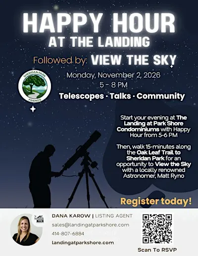 Happy Hour at The Landing Condominiums & View The Sky