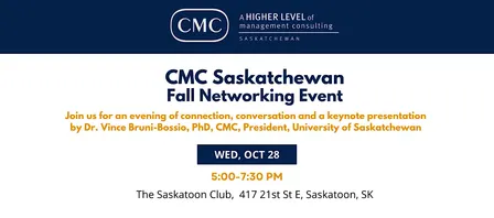 CMC Saskatchewan Fall Networking Event