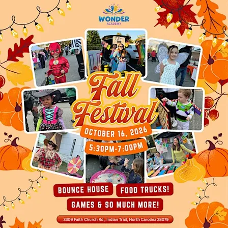 Wonder Academy's Fall Festival 2026