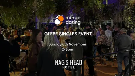 Glebe | Singles Event | Nag's Head Hotel | Sunday 8th November | 45-60