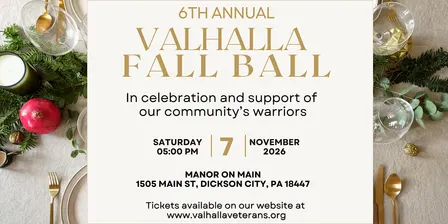 6th Annual Valhala Fall Ball