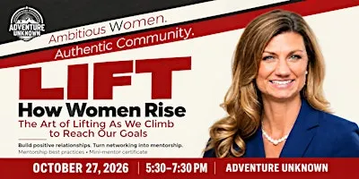 How Women Rise: The Art of Lifting
