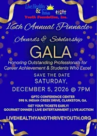 2026 Pinnacle Awards & Scholarship Gala