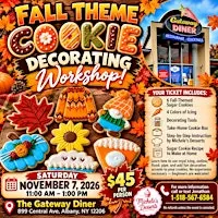 FALL COOKIE DECORATING WORKSHOP AT THE GATEWAY DINER