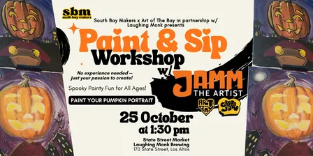Trick or Treat Paint & Sip Workshop - Oct 25th / Los Altos