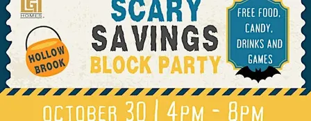 Scary Savings Block Party at Hollow Brook