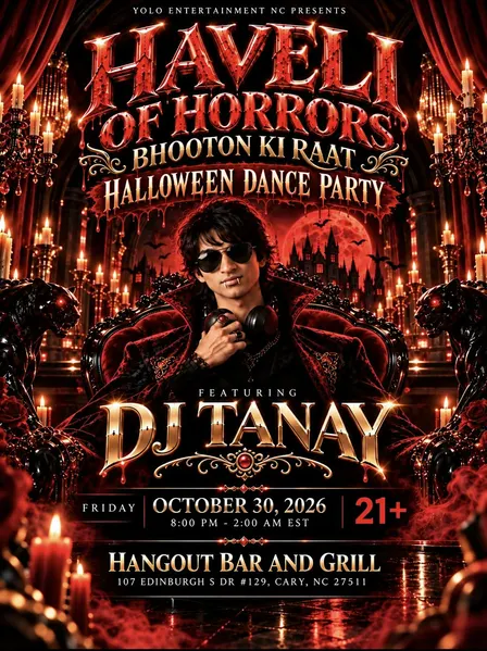 Haveli of Horrors: Bollywood Halloween Party