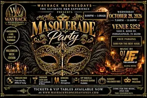 Wayback Wednesdays Masquerade!!!!