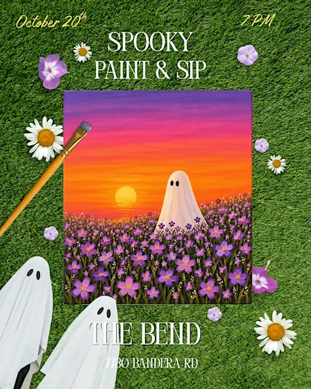 Spooky Paint & Sip - Oct 20th The Bend