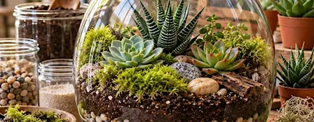 Build Your Own Succulent Terrarium!