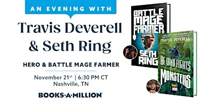 An Evening with Travis Deverell and Seth Ring