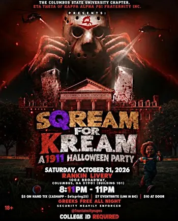 SQream for K.R.E.A.M.: A 1911 Halloween Party