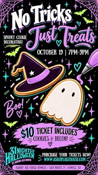 No Tricks, Just Treats: Cookie Decorating at Asbury Ale House Asbury Park