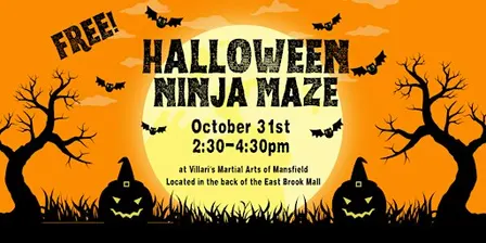 6th Annual Halloween Ninja Maze!