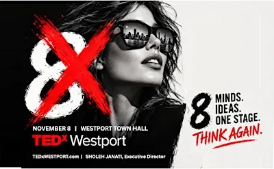TEDx Westport - Ideas Worth Sharing - Sun. Nov 8, 2026 @ 4 PM