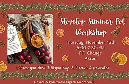 Stovetop Potpourri Make & Take Class