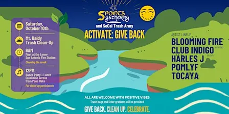 Activate: Give Back // Mt. Baldy Creek Clean-Up