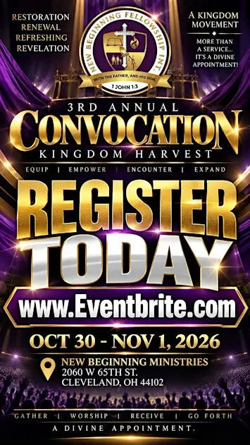 3rd Annual NBFI Convocation * Experience 3 powerful days of EQUIPPING !!!