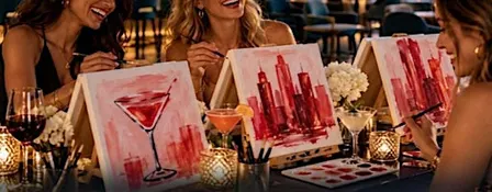 Brush & Bubbles Presents Painting in the Asylum Halloween Edition
