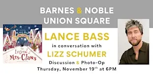 Lance Bass celebrates THE LEGEND OF MRS. CLAWS at B&N Union Square