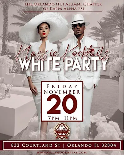 Klassic Kocktails White Party