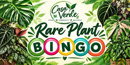 Rare Plant BINGO at Columbus Grill