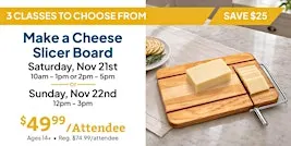 Make a Cheese Slicer Board