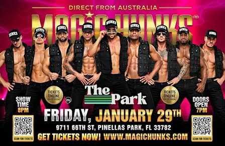 MAGIC HUNKS TAKEOVER PINELLAS PARK,FL!