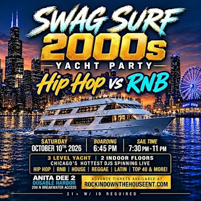RNB Vs Hip Hop 2000s Yacht Party FT: DJ Nehpets Power 92.3 (Chicago)