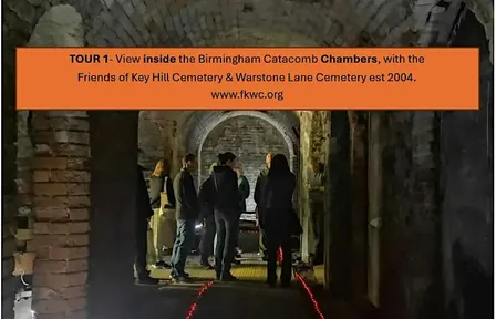 Catacomb Tour 1-Hidden Interior Chambers during Halloween
